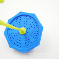 Kitchen Accessory Lovely Umbrella Shape 100% Food-Grade Silicone Tea Infuser